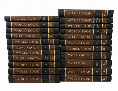 Vintage complete world book - complete,