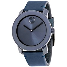 Orologio Movado quadrante blu audace 3600370