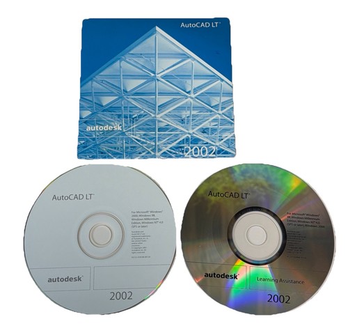 Software autocad 2002 - autocad, lt