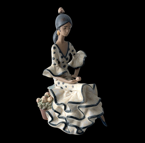 Lladro spanish dancer - "spanish, dancer"