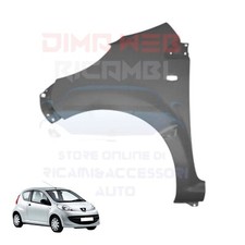 PARAFANGO ANTERIORE LATERALE SX PEUGEOT 107 DAL 2005 AL 2013 CON FORO LUCCIOLA