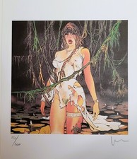 Milo Manara stampa litografia