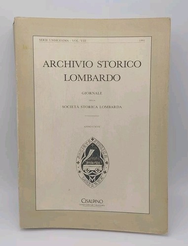 Archivio storico lombardo - storico,