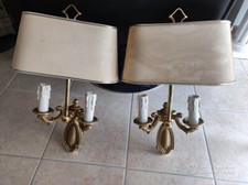 Due Lampade Da Parete Vintage
