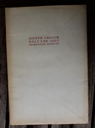 28756 joseph gregor welt und - joseph,