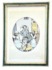 ROBERTO FONTIROSSI Litografia Originale Numerata cm 35x50 già Incorniciata