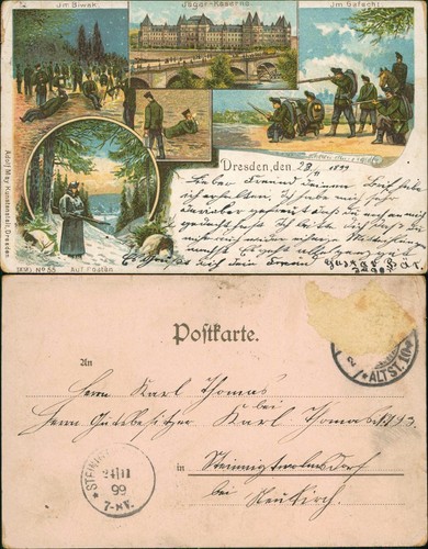 Cartolina litografica