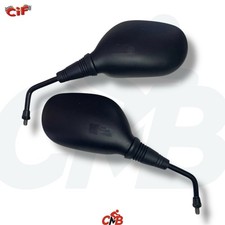 COPPIA SPECCHIETTI RETROVISORI DX-SX PER MBK BOOSTER SPIRIT-NG-YAMAHA BWS 50