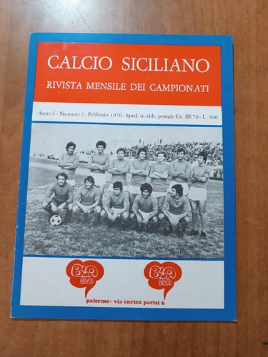 Calcio siciliano 1976 - 2/1976, nino