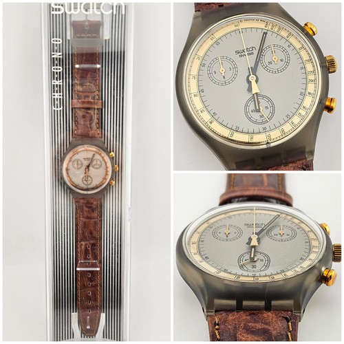 Swatch chrono goldfinger - swatch,