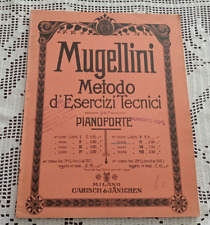 Metodo d'esercizi tecnici per pianoforte Bruno Mugellini • n° 12386,  Libro VI