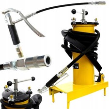 Ingrassatore a Barile 3 Litri Professionale Con Pompa a Pedale Tubo da 4 Metri