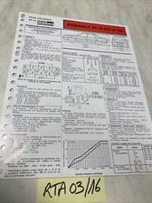 Scheda Tecnica Automobile