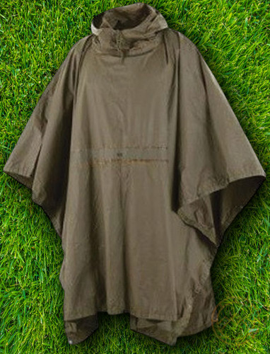 Poncho tedesco verde usato - tedesco,