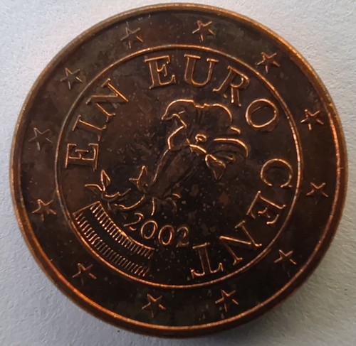 Centesimo euro austria - di,