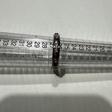 Anello Rosario In Argento E Oro  E diamanti