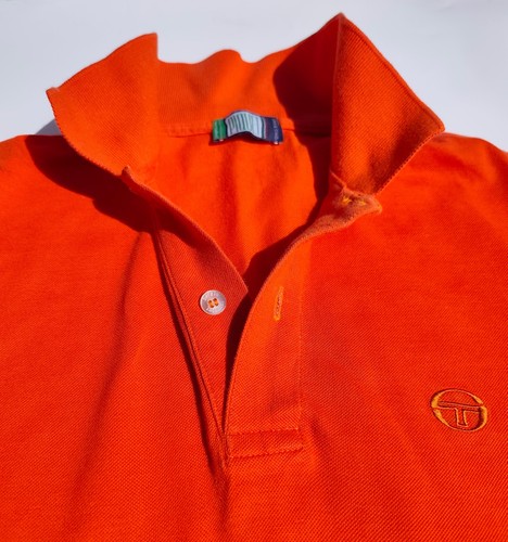 Polo sergio tacchini arancione - tacchini,