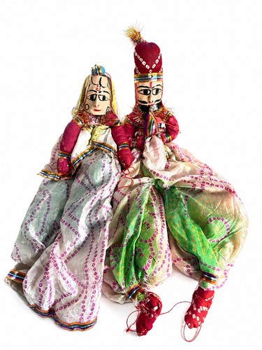 Pupazzi vintage rajasthan - pupazzi,