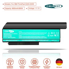 Batteria 8800 mAh 0A36282 42T4865 per Lenovo ThinkPad X220 X220I FRU 42T4861 42T4940