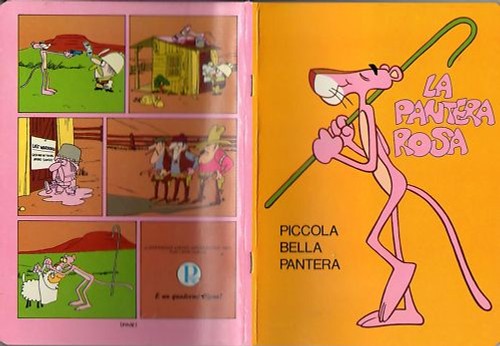 Quaderno pantera rosa - la,