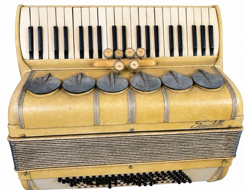 Fisarmonica scandalli vintage - fisarmonica,