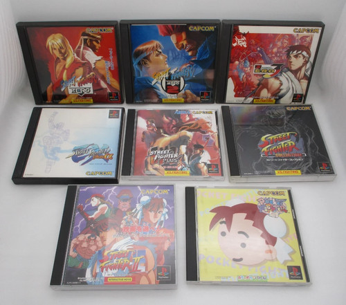 Ps1 street fighter zero - ps1, 3