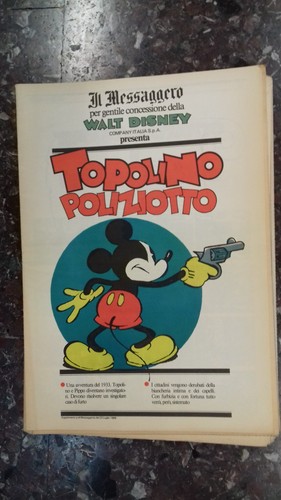 Topolino messaggero - messaggero,,