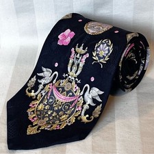 Leonard Paris Silk Tie Dessin