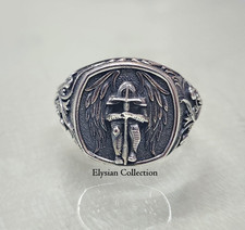 Anello uomo san michele - uomo,