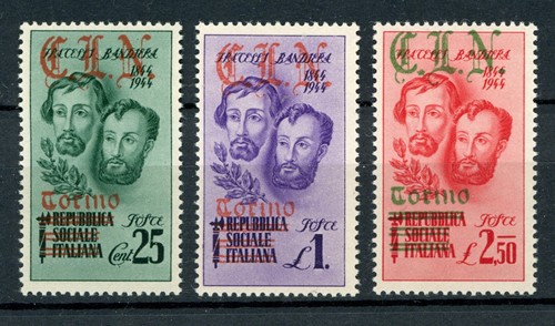 Italia emissioni 1945 - c.l.n.:,