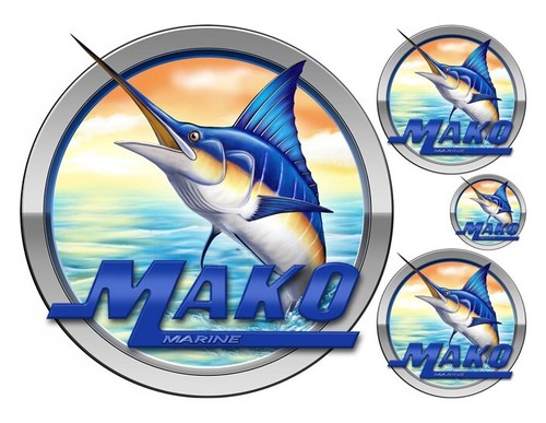 Round mako boat - mako, console