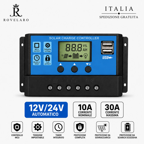 Regolatore carica solare - regolatore,