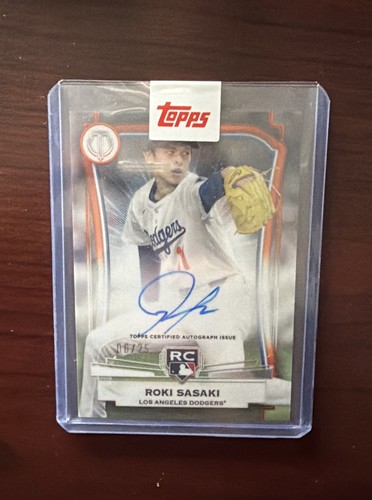 Roki sasaki 2025 topps - roki,