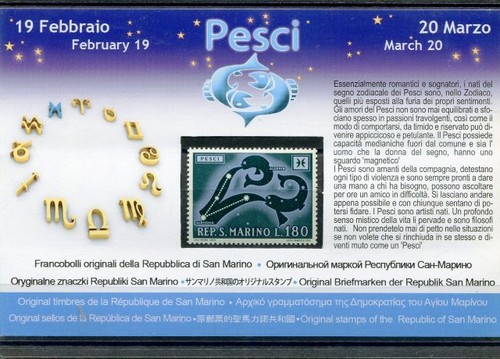 Segni zodiacali francobolli - 12,