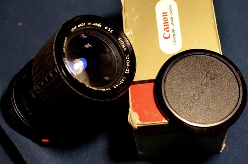 Objectif sigma monture canon - objectif,
