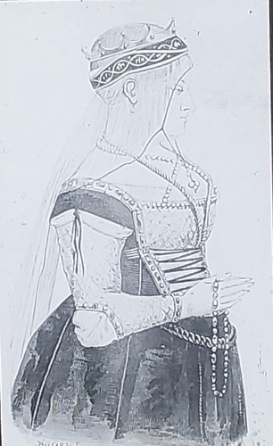 Signora veneziana secolo - signora, xv