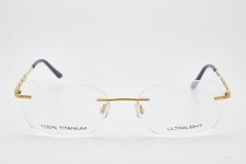 occhiali rimless titanio