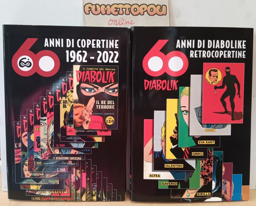 Diabolik anni copertine - diabolik,