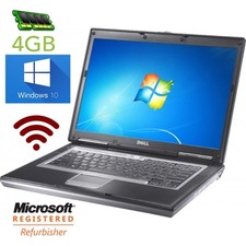 DELL LATiTUDE D630 D620, Dual Core 120GB 4GB RAM, WiFI, Win7 - GARANZIA DI UN ANNO