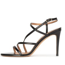 Decolté donna tacco spillo 10cm punta appuntita con cinturino numero da 34 a 46