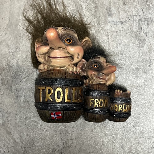 Troll vintage dalla norvegia - troll,