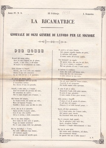Ricamatrice giornale di - la, ricamatrice.
