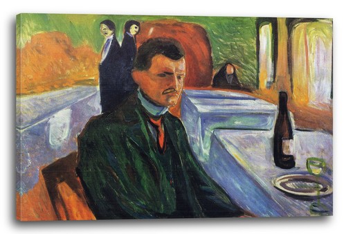 Tela cornice edvard munch - tela/cornice,