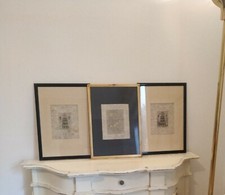 Set quadri moderni dipinti - 3,