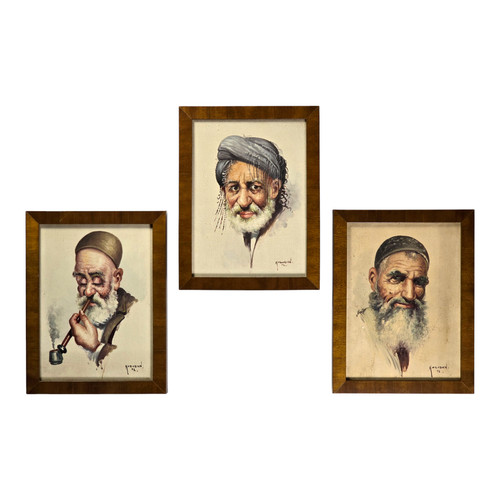 Set ritratti trittico - set,