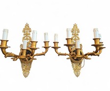 Paire D'appliques 5 Feux En