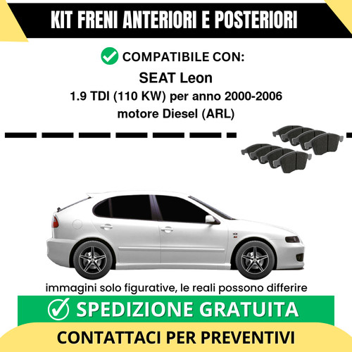 Pastiglie freno ant - pastiglie, post