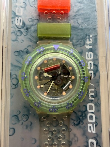 Swatch scuba 200 jellu - 200, "jellu