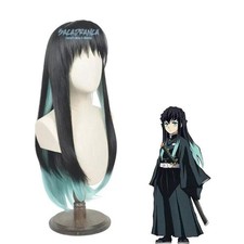 Parrucche Cosplay - Demon Slayer Muichiro Tokito