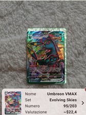 Carte Pokemon Umbreon VMAX